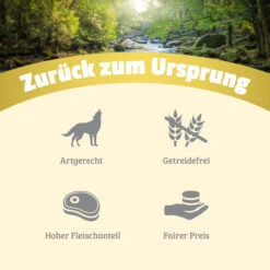 Natural Rind Mit Pastinake, Apfel Und Amaranth Nassfutter 6 X 400 G -Angebote Futter Reich Store 2019 07 natural amazon usps 3000x3000 33