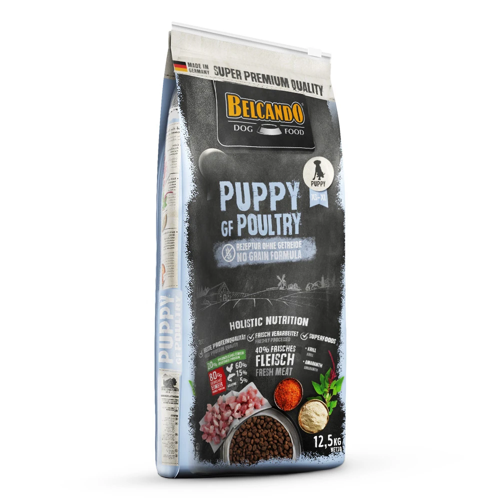 Belcando Super Premium Puppy GF Poultry Trockenfutter 12,5 Kg 3 Belcando Super Premium Puppy GF Poultry Trockenfutter 12,5 Kg