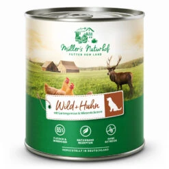 Müller’s Naturhof Wild Und Huhn Nassfutter 12 X 800 G