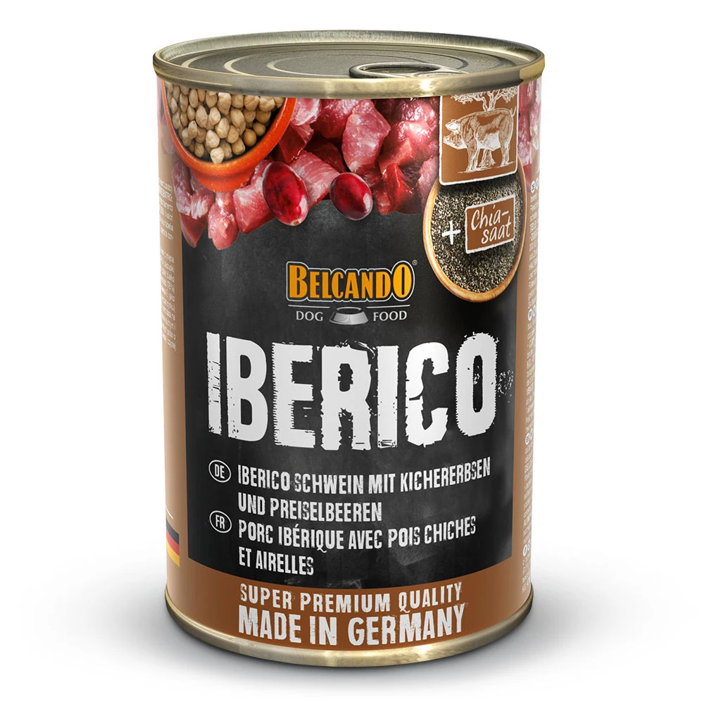Belcando Super Premium Iberico Mit Kichererbsen Nassfutter 12 X 400 G 3 Belcando Super Premium Iberico Mit Kichererbsen Nassfutter 12 X 400 G