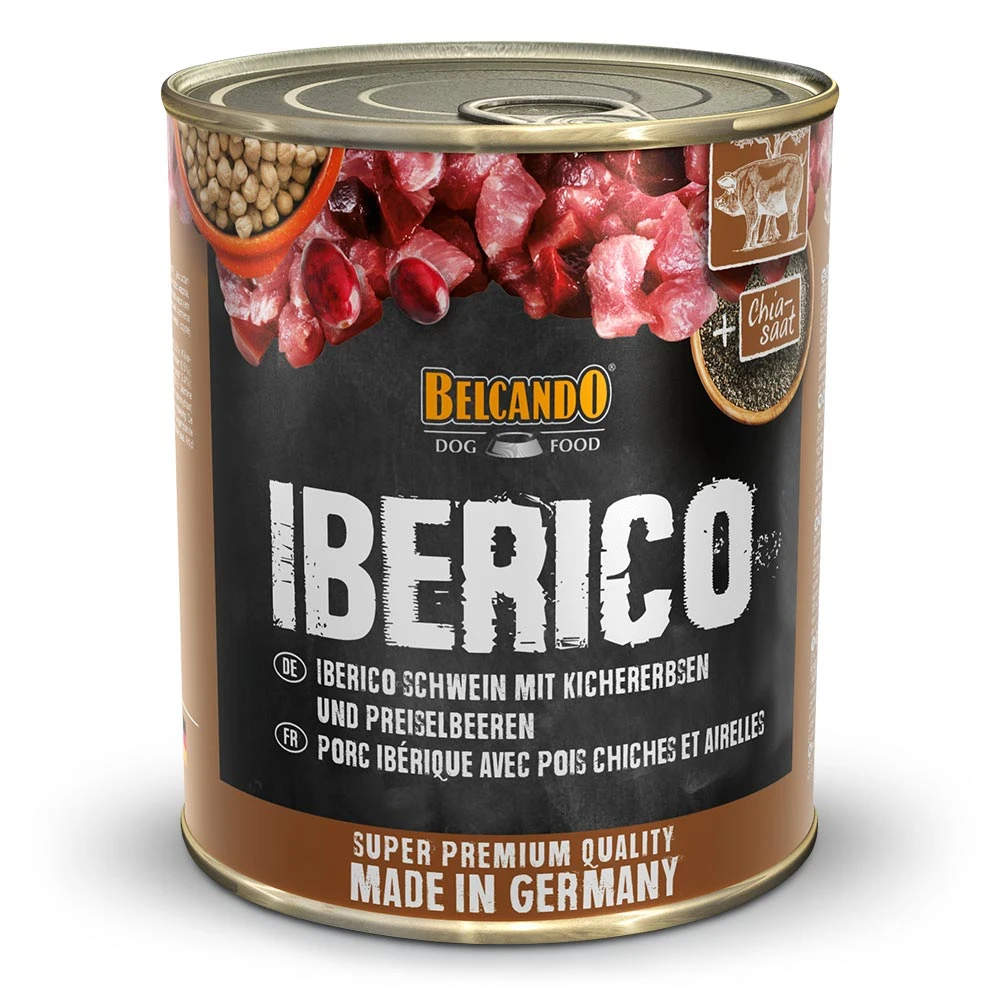 Belcando Super Premium Iberico Mit Kichererbsen Nassfutter 24 X 800 G 3 Belcando Super Premium Iberico Mit Kichererbsen Nassfutter 24 X 800 G