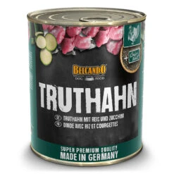 Belcando Super Premium Truthahn Mit Reis Und Zucchini Nassfutter 6 X 800 G