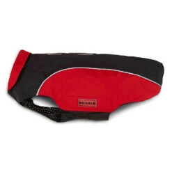 Wolters Regenjacke Easy Rain Für Mops & Co Schwarz/rot Bekleidung Rückenlänge 48 Cm