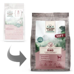 Wildes Land Soft Adult Rind Mit Reis Und Wildkräutern Trockenfutter 1,5 Kg -Angebote Futter Reich Store 2020 12 wl pdp relaunch df soft 1 5kg beef d 1000x1000