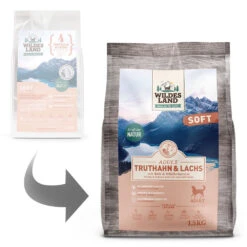 Wildes Land Soft Adult Quartett Trockenfutter 4 X 1,5 Kg -Angebote Futter Reich Store 2020 12 wl pdp relaunch df soft 1 5kg turkeysalmon d 1000x1000 3