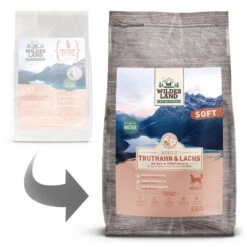 Wildes Land Soft Adult Truthahn Und Lachs Mit Reis Und Wildkräutern Trockenfutter 5 Kg -Angebote Futter Reich Store 2020 12 wl pdp relaunch df soft 5kg turkeysalmon d 1000x1000