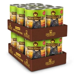 Wolfsblut Dark Forest - Wild Mit Süßkartoffeln Nassfutter 12 X 395 G