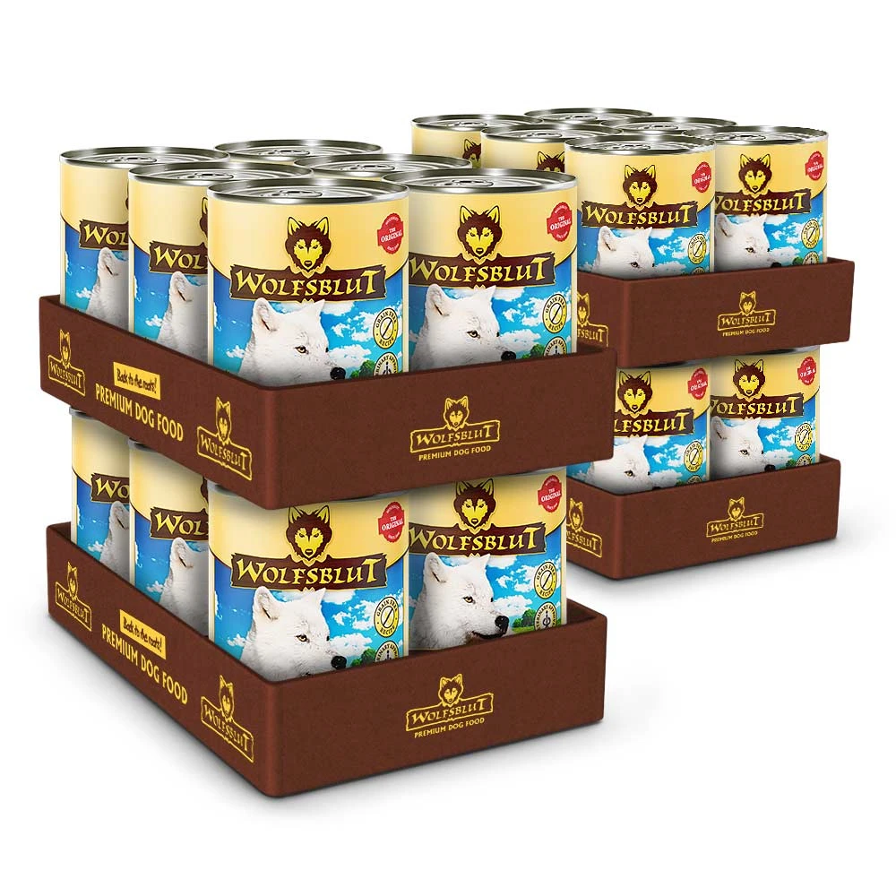 Wolfsblut Golden Goose - Gans Mit Süßkartoffeln Nassfutter 24 X 395 G 3 Wolfsblut Golden Goose - Gans Mit Süßkartoffeln Nassfutter 24 X 395 G