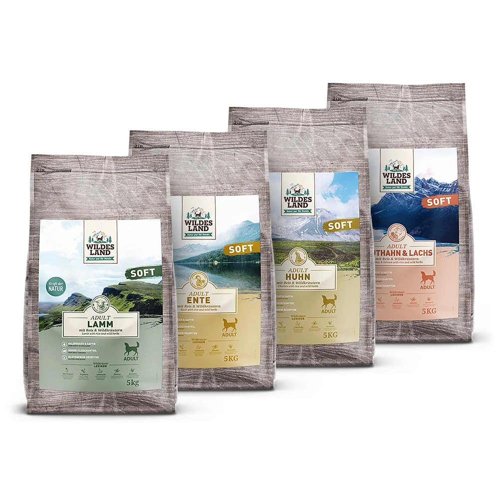 Wildes Land Soft Adult Quartett Trockenfutter 4 X 5 Kg 3 Wildes Land Soft Adult Quartett Trockenfutter 4 X 5 Kg