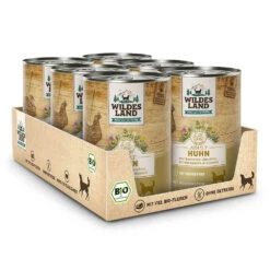 Wildes Land Classic Adult Geflügel Mixpaket Nassfutter 6 X 400 G