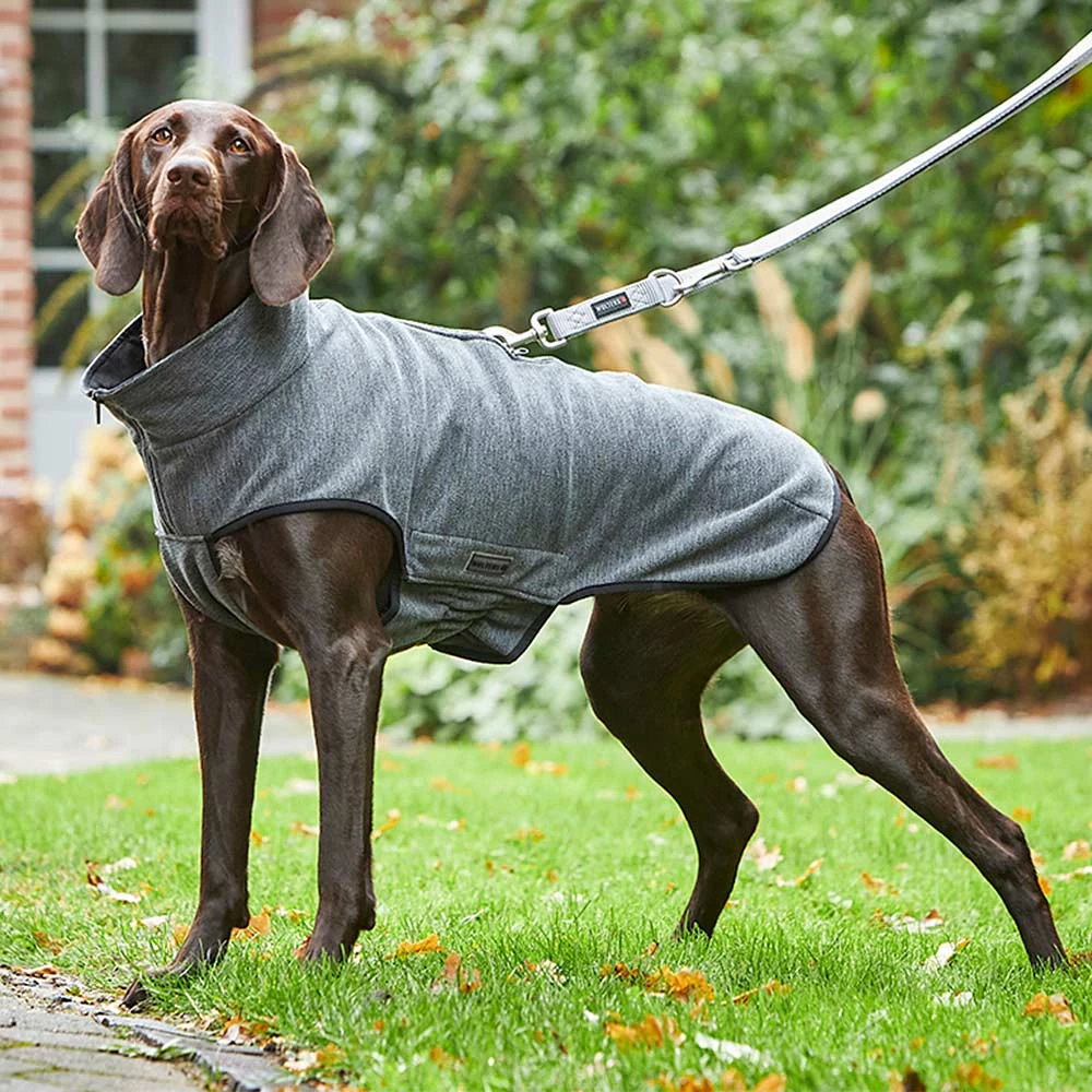 Wolters Fleecejacke Casual Grau Meliert Bekleidung Rückenlänge 65 Cm 4 Wolters Fleecejacke Casual Grau Meliert Bekleidung Rückenlänge 65 Cm – Bild 2