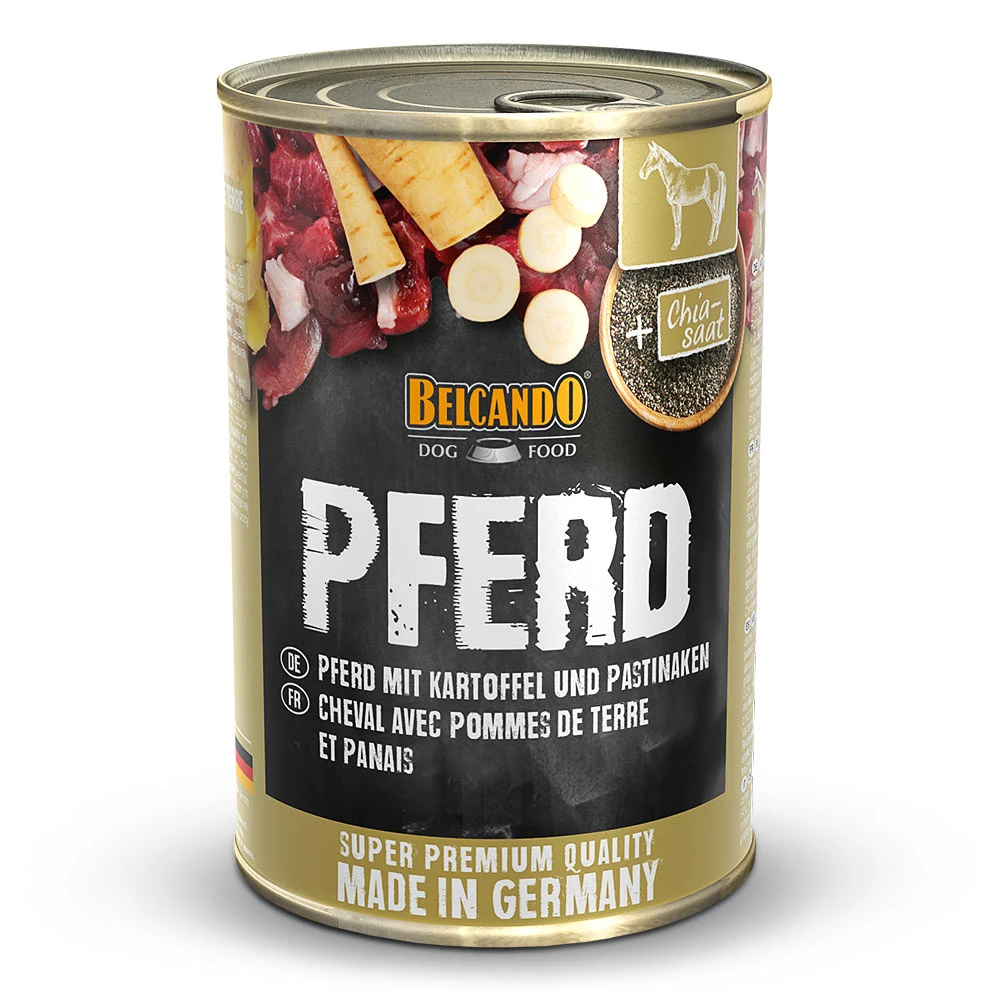 Belcando Super Premium Pferd Mit Kartoffel Nassfutter 6 X 400 G 3 Belcando Super Premium Pferd Mit Kartoffel Nassfutter 6 X 400 G