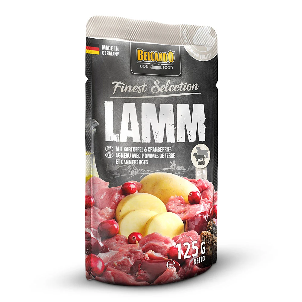 Belcando Lamm Mit Kartoffel & Cranberries Nassfutter 48 X 125 G 3 Belcando Lamm Mit Kartoffel & Cranberries Nassfutter 48 X 125 G