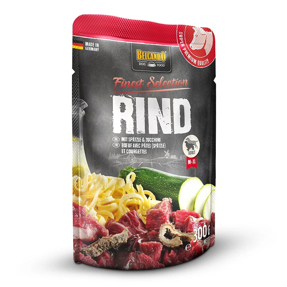 Belcando Finest Selection Rind Mit Spätzle & Zucchini Nassfutter 24 X 300 G 3 Belcando Finest Selection Rind Mit Spätzle & Zucchini Nassfutter 24 X 300 G