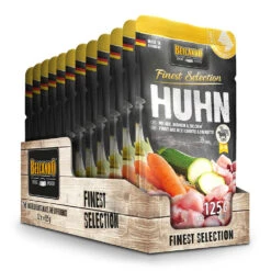 Belcando Finest Selection Huhn Mit Reis, Möhren & Zucchini Nassfutter 24 X 125 G -Angebote Futter Reich Store 2021 08 belcando wf tray pouch huhn 125g 1000x1000 pdp 1