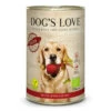 Dog’s Love Bio Reds Vegan Mit Gemüse & Obst Ergänzung, Nassfutter 24 X 400 G