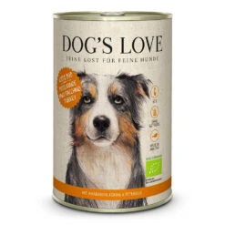 Dog’s Love Bio Pute Mit Amaranth Und Kürbis Nassfutter 12 X 400 G
