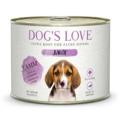 Dog’s Love Junior Lamm Mit Kürbis Und Kamille Nassfutter 6 X 200 G