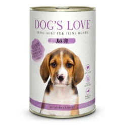 Dog’s Love Junior Lamm Mit Kürbis Und Kamille Nassfutter 6 X 400 G
