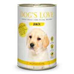 Dog’s Love Junior Geflügel Mit Zucchini Und Apfel Nassfutter 24 X 400 G