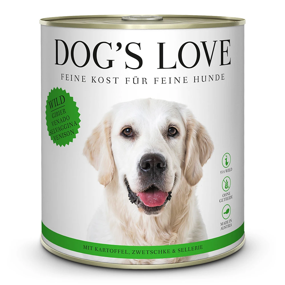 Dog’s Love Adult Wild Mit Kartoffel Und Zwetschge Nassfutter 24 X 800 G 3 Dog’s Love Adult Wild Mit Kartoffel Und Zwetschge Nassfutter 24 X 800 G