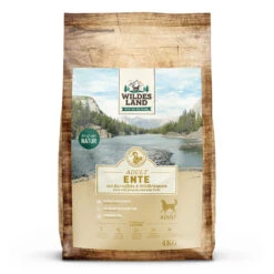 Wildes Land Classic Adult Ente Mit Kartoffeln Und Wildkräutern Trockenfutter 4 Kg