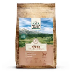 Wildes Land Classic Adult Pferd Mit Kartoffeln Und Wildkräutern Trockenfutter 4 Kg