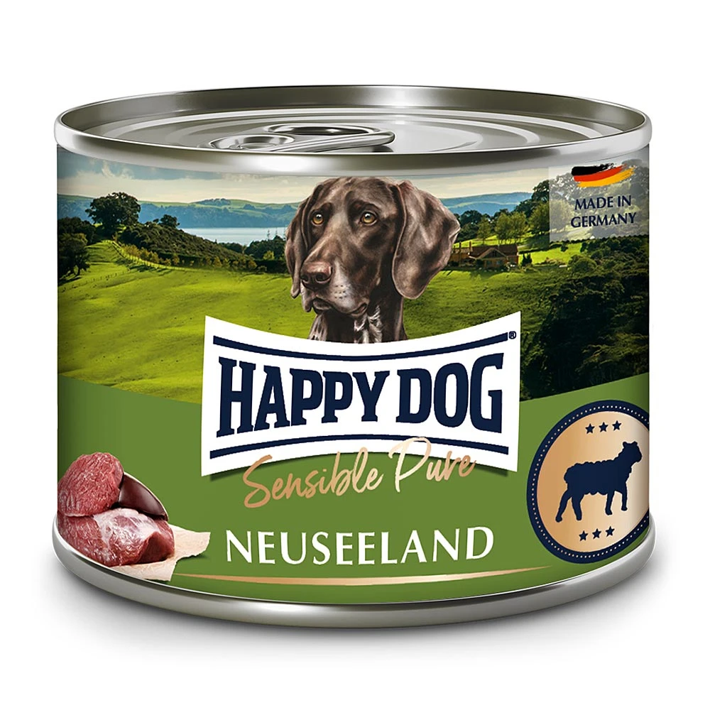Happy Dog Sensible Pure Neuseeland Nassfutter 12 X 200 G 3 Happy Dog Sensible Pure Neuseeland Nassfutter 12 X 200 G