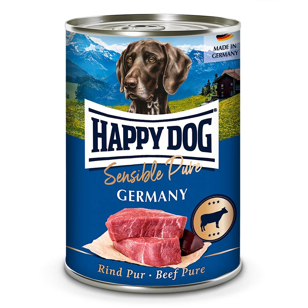 Happy Dog Sensible Pure Germany Nassfutter 12 X 400 G 3 Happy Dog Sensible Pure Germany Nassfutter 12 X 400 G