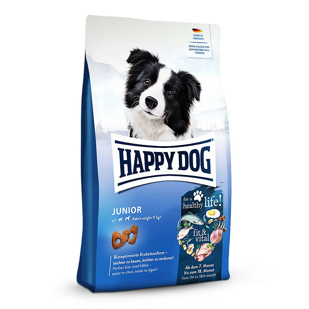 Happy Dog Fit & Vital Junior Trockenfutter 2 X 10 Kg 3 Happy Dog Fit & Vital Junior Trockenfutter 2 X 10 Kg