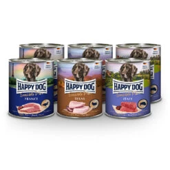 Happy Dog Sensible Pure Mischtray Nassfutter 6 X 800 G