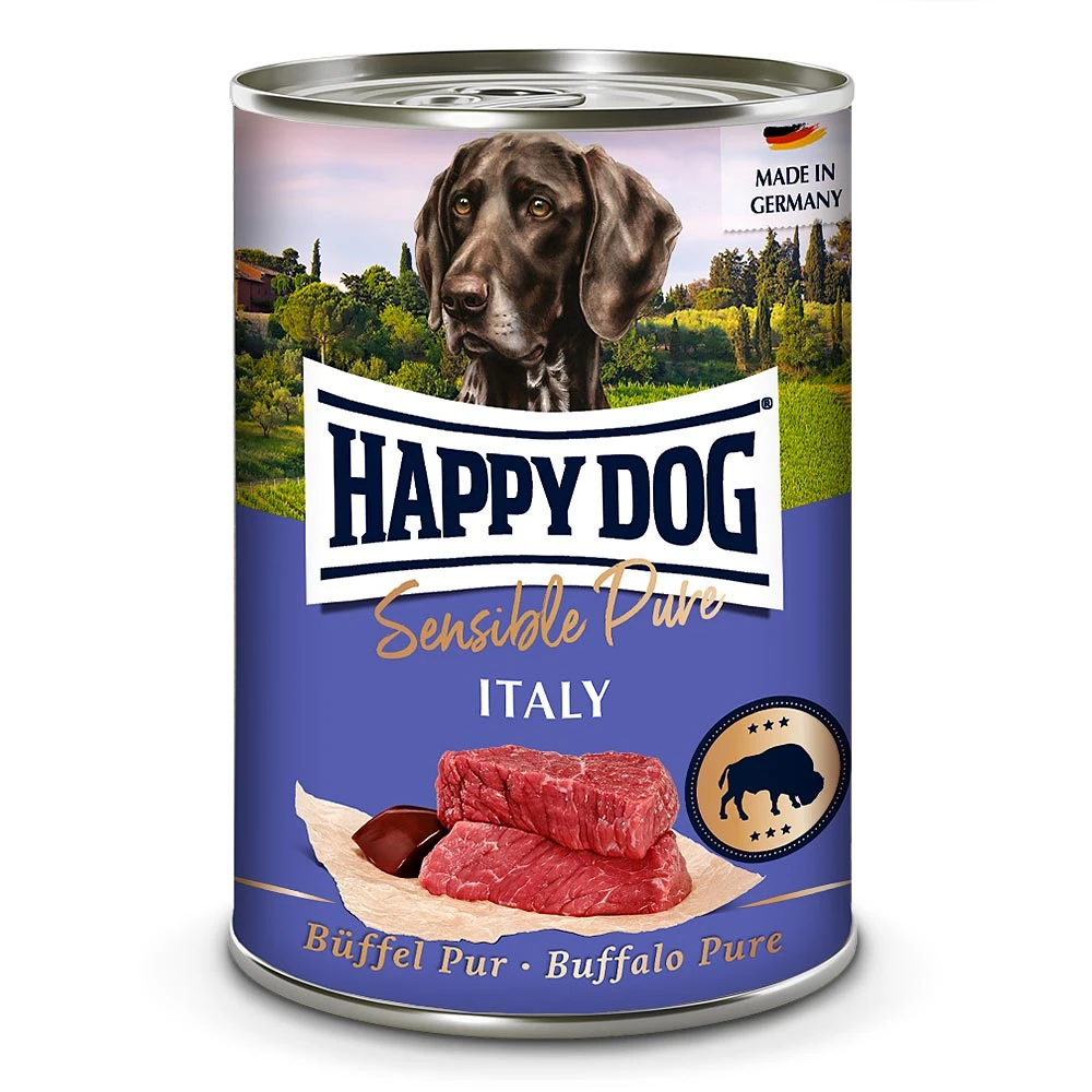 Happy Dog Sensible Pure Italy Nassfutter 6 X 400 G 3 Happy Dog Sensible Pure Italy Nassfutter 6 X 400 G