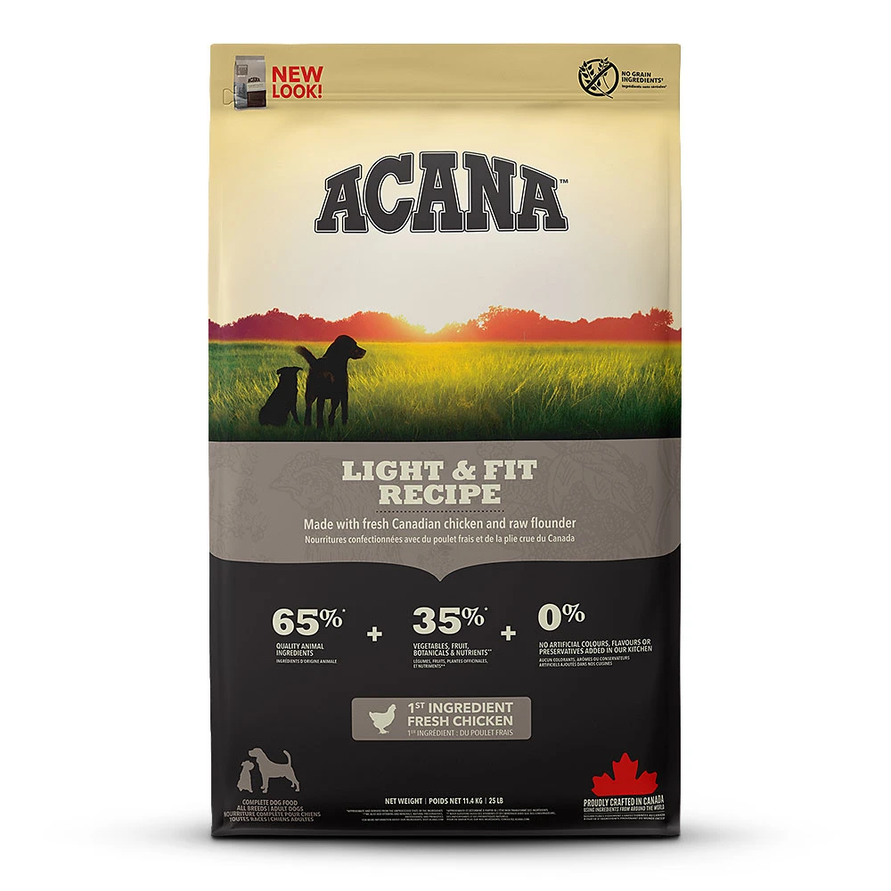 Acana Dog Light & Fit Trockenfutter 2 X 11,4 Kg 3 Acana Dog Light & Fit Trockenfutter 2 X 11,4 Kg