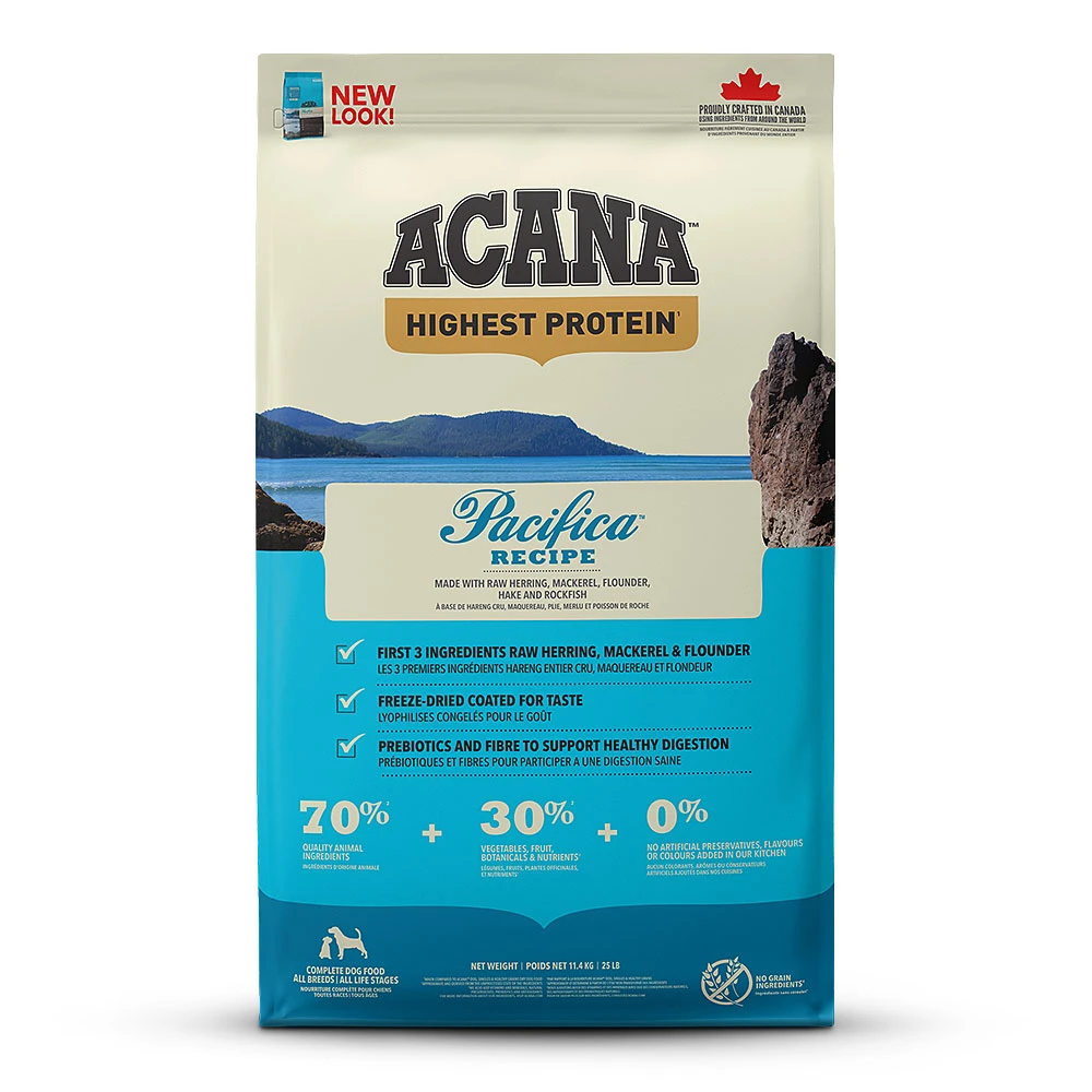Acana Highest Protein Pacifica Dog Trockenfutter 2 X 11,4 Kg 3 Acana Highest Protein Pacifica Dog Trockenfutter 2 X 11,4 Kg