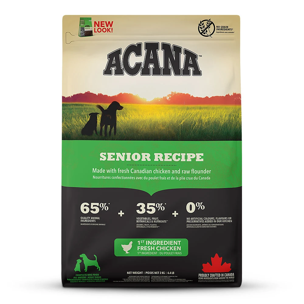 Acana Dog Senior Trockenfutter 7 X 2 Kg