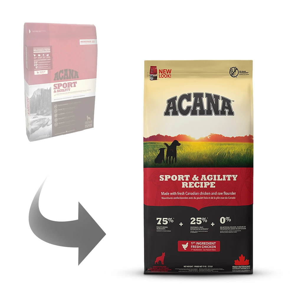 Acana Dog Sport & Agility Trockenfutter 17 Kg – Bild 2