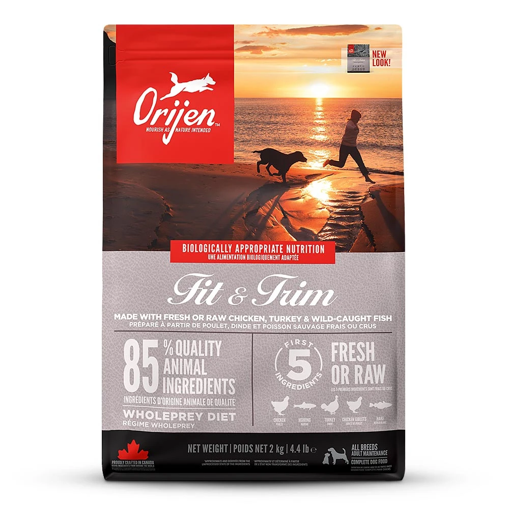 Orijen Fit & Trim Dog Trockenfutter 2 Kg 3 Orijen Fit & Trim Dog Trockenfutter 2 Kg