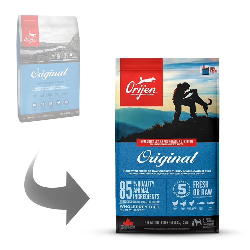 Orijen Original Dog Trockenfutter 2 X 11,4 Kg 4 Orijen Original Dog Trockenfutter 2 X 11,4 Kg – Bild 2