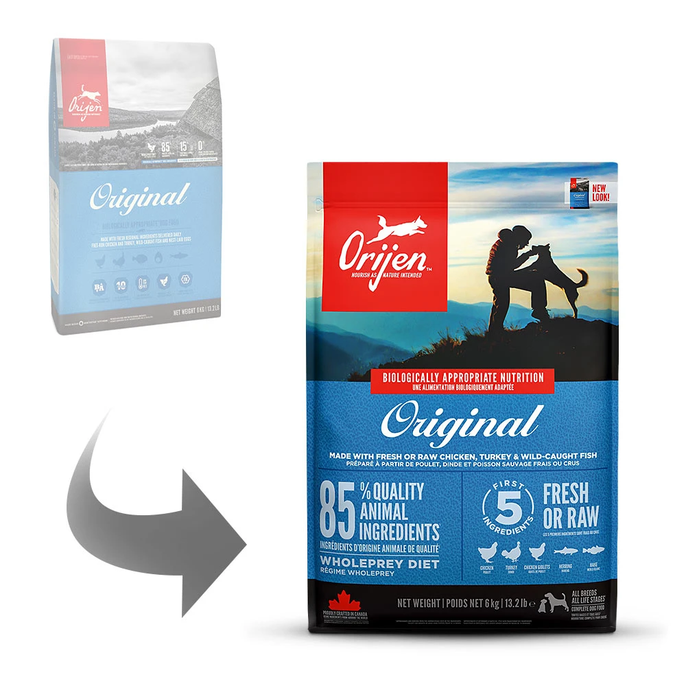 Orijen Original Dog Trockenfutter 6 Kg – Bild 2