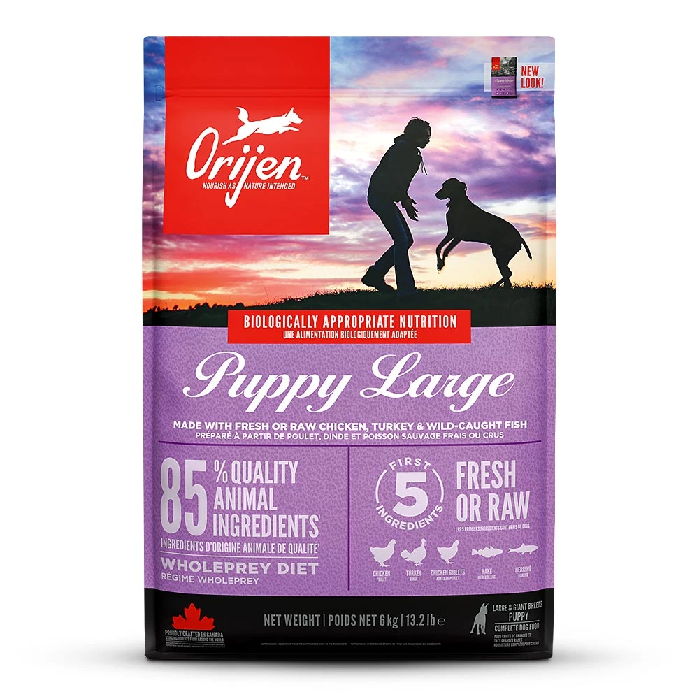 Orijen Puppy Large Dog Trockenfutter 6 Kg 3 Orijen Puppy Large Dog Trockenfutter 6 Kg