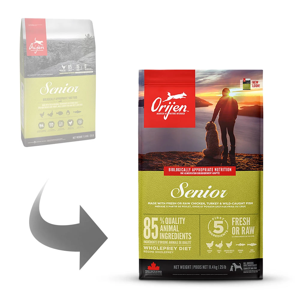 Orijen Senior Dog Trockenfutter 11,4 Kg 4 Orijen Senior Dog Trockenfutter 11,4 Kg – Bild 2