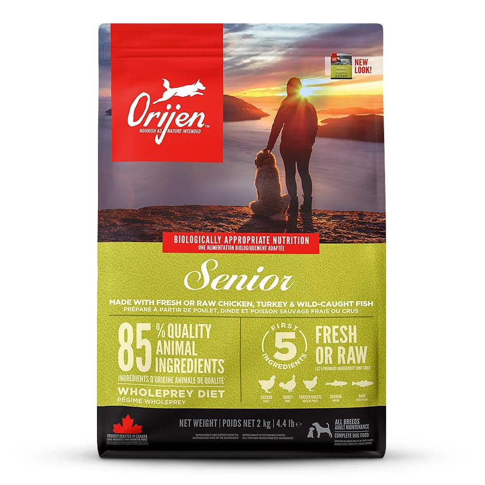 Orijen Senior Dog Trockenfutter 7 X 2 Kg