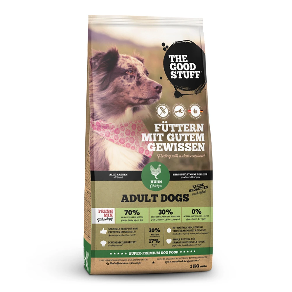 The Goodstuff Huhn Adult Trockenfutter 6 X 1 Kg 3 The Goodstuff Huhn Adult Trockenfutter 6 X 1 Kg