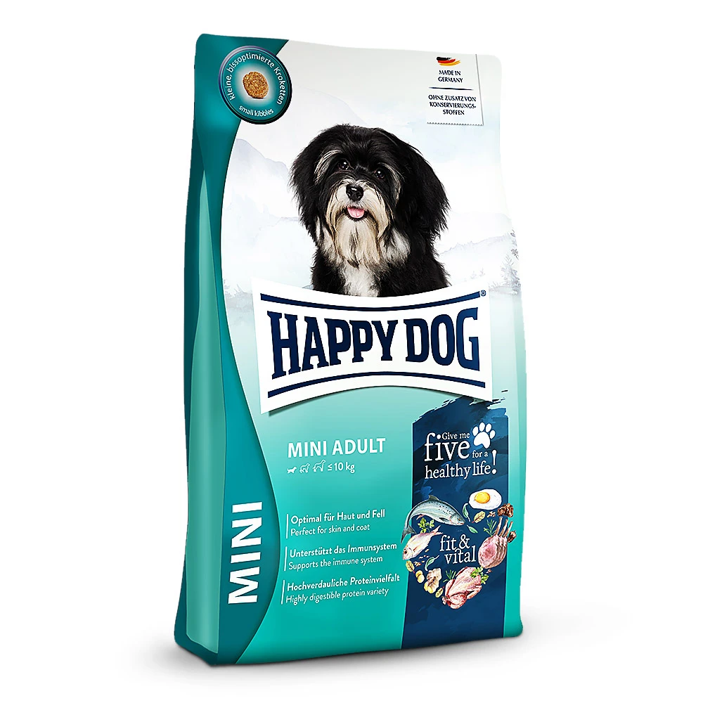 Happy Dog Fit & Vital Mini Adult Trockenfutter 2 X 10 Kg 3 Happy Dog Fit & Vital Mini Adult Trockenfutter 2 X 10 Kg