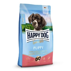 Happy Dog Supreme Sensible Puppy Huhn, Lachs & Kartoffel Trockenfutter 10 Kg