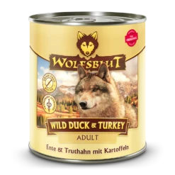 Wolfsblut Wild Duck & Turkey - Ente &Truthahn Mit Kartoffeln Nassfutter 6 X 800 G