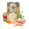 Wildes Land Huhn Mit Karotte, Apfel Und Wildkräutern Nassfutter 6 X 400 G -Angebote Futter Reich Store apv ppp wl nassfutter hund puppy huhn 400g dose 1000px