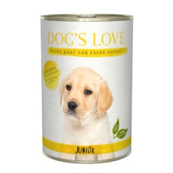 Dog’s Love Junior Geflügel Mit Zucchini Und Apfel Nassfutter 6 X 400 G -Angebote Futter Reich Store dogslove nassfutter junior gefluegel 400g