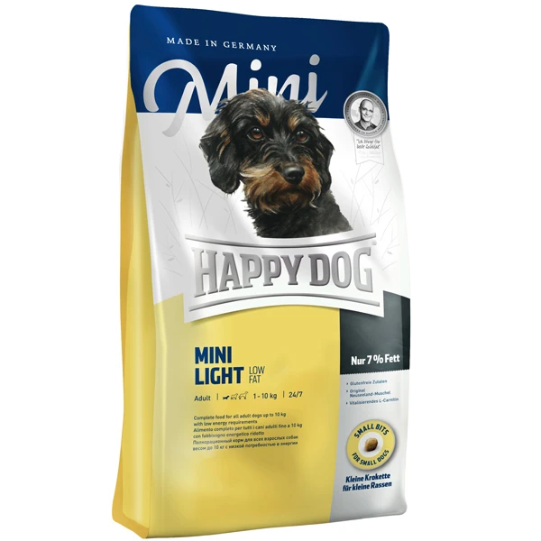 Happy Dog Supreme Mini Light Low Fat Trockenfutter 4 Kg 3 Happy Dog Supreme Mini Light Low Fat Trockenfutter 4 Kg