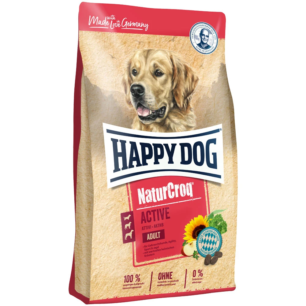 Happy Dog NaturCroq Active Trockenfutter 15 Kg 3 Happy Dog NaturCroq Active Trockenfutter 15 Kg